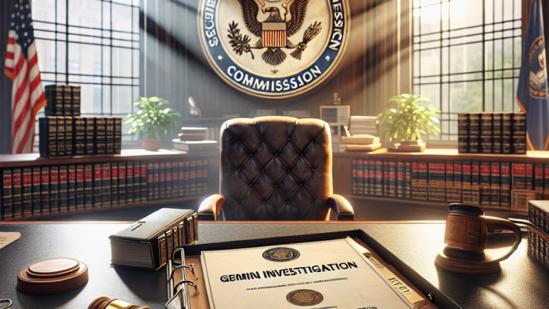 SEC Closes Gemini Investigation Without Any Enforcement Action