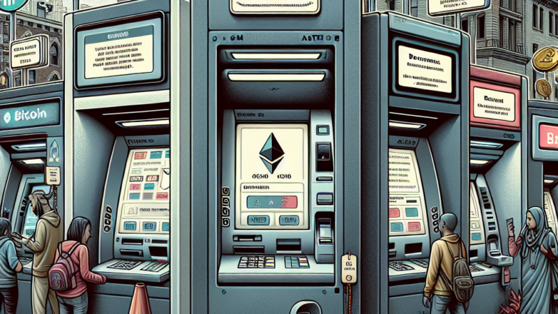 US Crypto ATM Network Declines with 1,200 Machines Shutdown
