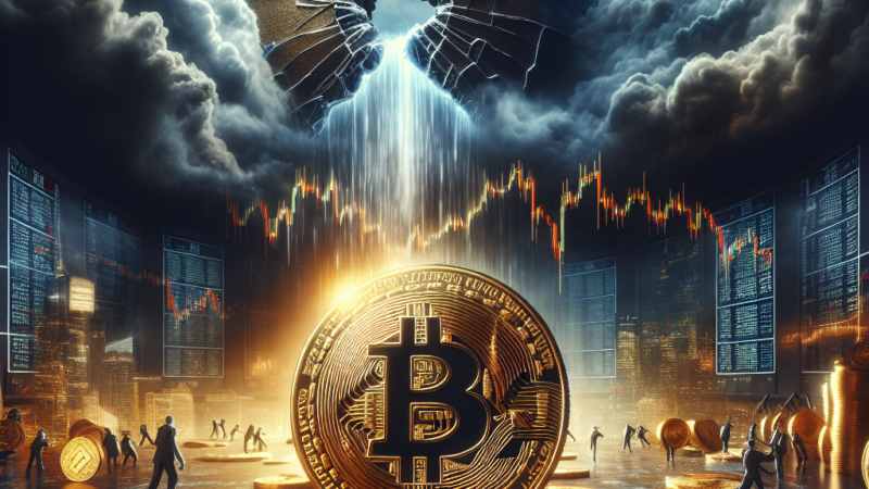 Bitcoin Price Dive: Gold Reigns as Safe Haven Asset